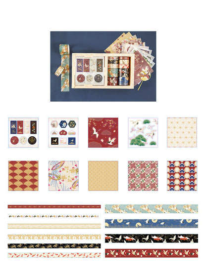 Tape Sticker Gift Box 10X10 Heming Star Series 4 Styles