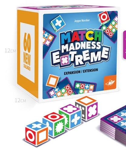 Oxmind Space Jeu de société de réflexion logique Matckmednssl Maître d'appariement Jouets éducatifs pour l'éducation de la petite enfance