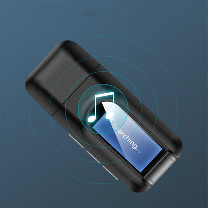 New Usb Bluetooth Audio Adapter Tv Computer Car Bluetooth 5.0 Receiver Transmitter Combo