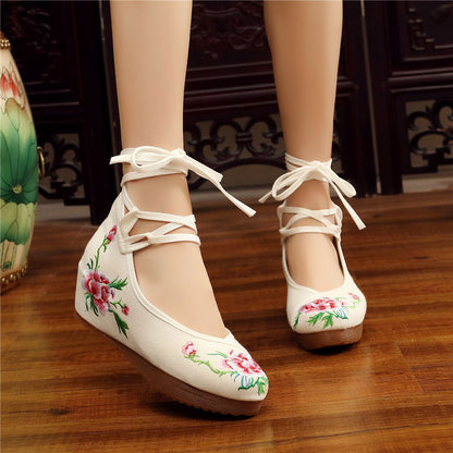 Shoes Women Lace Up