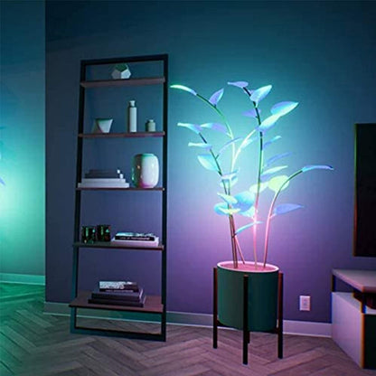 Lámpara de planta, luces nocturnas LED, planta artificial, bonsái, lámparas de planta, decoración LED para el hogar, dormitorio, luces decorativas para plantas