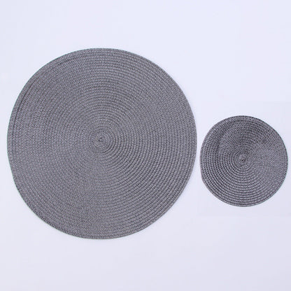 Waterproof Non-Slip Table Mats, Tableware, Bowl Mats, Beverage Cups, Coasters, Kitchen Party Supplies