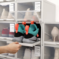 Meuble de rangement à tiroirs anti-poussière moderne, Armoire à chaussures économique
