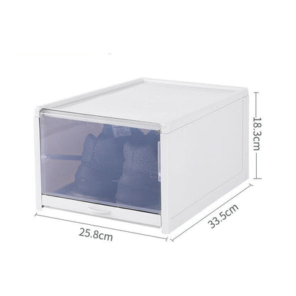 Meuble de rangement à tiroirs anti-poussière moderne, Armoire à chaussures économique
