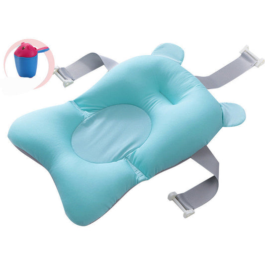 Le support de bain peut être utilisé en position assise ou couchée, la baignoire ronde peut être utilisée comme filet de bain, un artefact pour le bain.