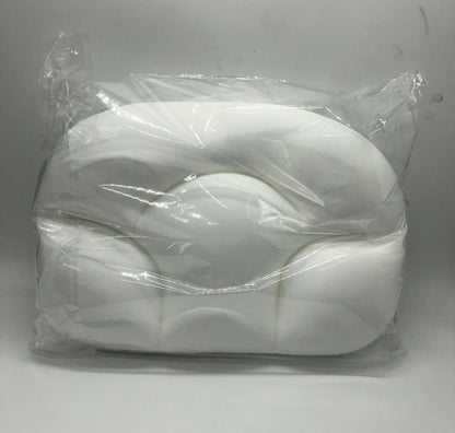 Almohada de espuma de huevo Cojín ortopédico de lactancia para bebé 1 pieza Almohada de espuma suave con forma de mariposa de microesferas integral