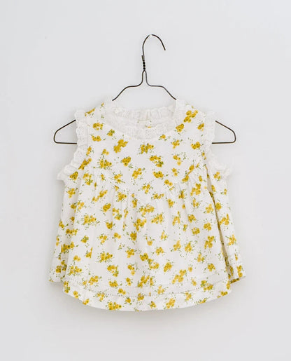 Icc European And American Style Girls Floral Lace Blouse