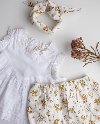 Icc European And American Style Girls Floral Lace Blouse