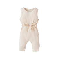 Sleeveless Stretch Jersey Jumpsuit, Soft Clothes