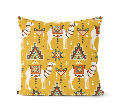 New Retro Abstract Geometric Ethnic Style Pillowcase Home Soft Furnishing American Sofa Cushion
