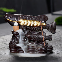 Décoration d'intérieur en céramique Arowana