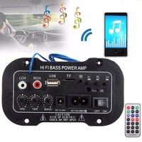 Placa amplificadora de subwoofer de alta potencia con Bluetooth integrado