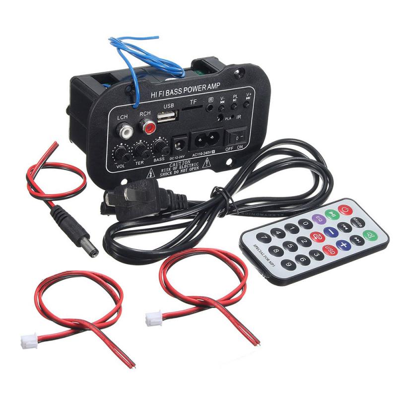 Placa amplificadora de subwoofer de alta potencia con Bluetooth integrado