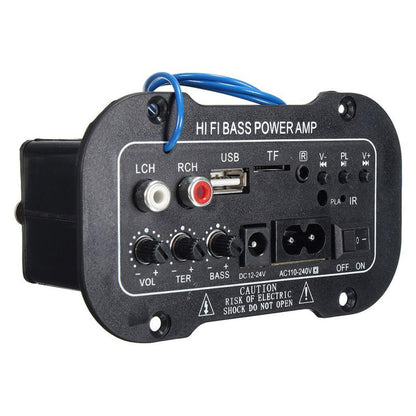 Placa amplificadora de subwoofer de alta potencia con Bluetooth integrado