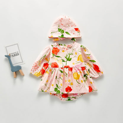 Infant Virgin Baby Romper Printed Jumpsuit