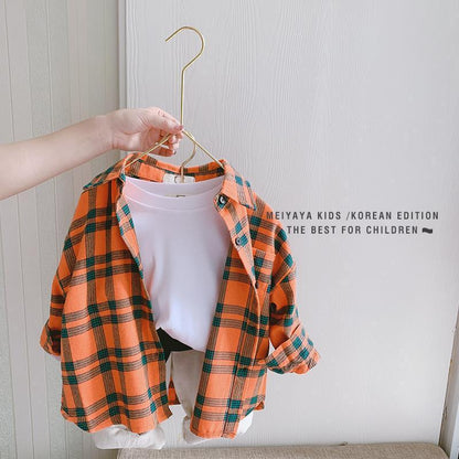Children S Plaid Shirts Apparel