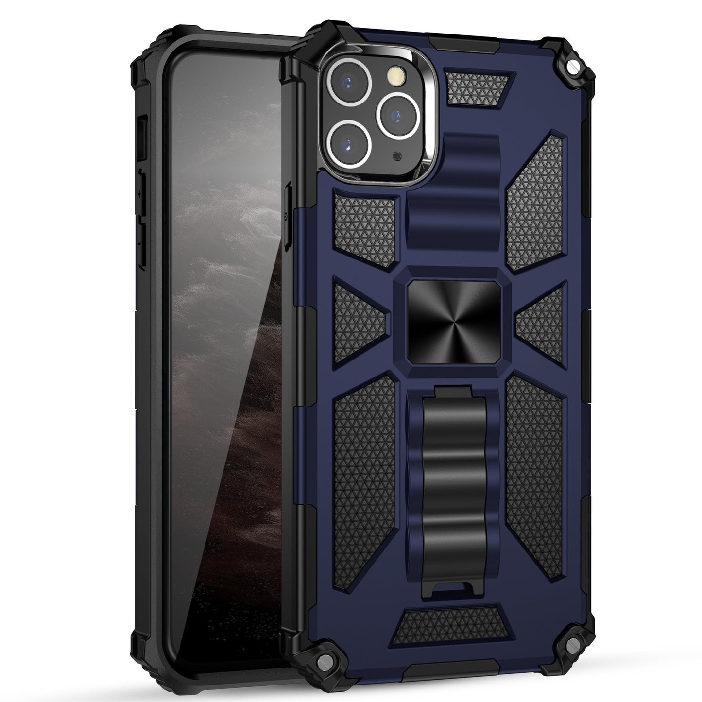 Military-Style Shockproof Phone Case – TPU+PC Drop Protection