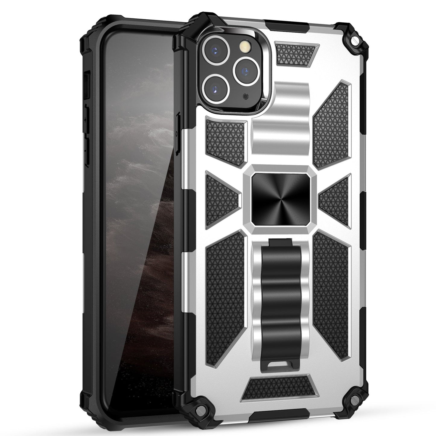 Military-Style Shockproof Phone Case – TPU+PC Drop Protection
