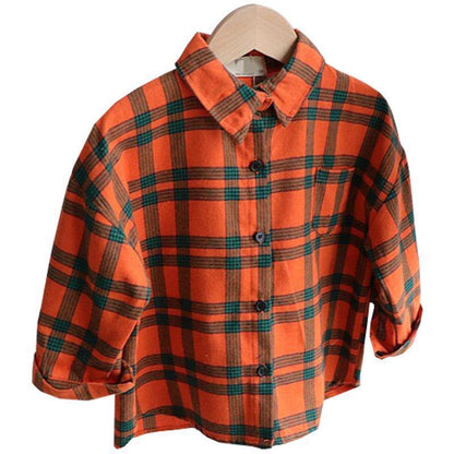 Children S Plaid Shirts Apparel