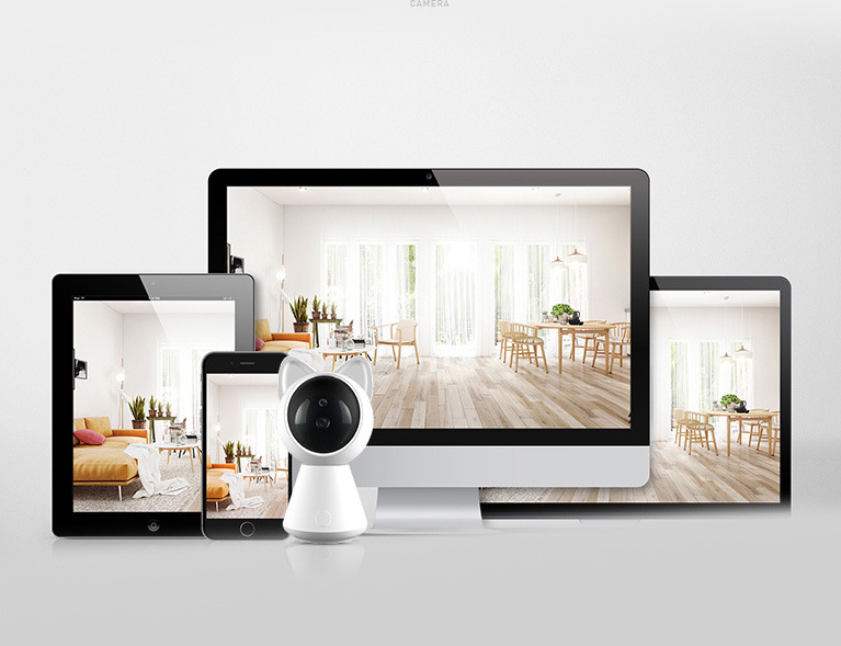 Moniteur WiFi caméra sans fil mobile télécommande
