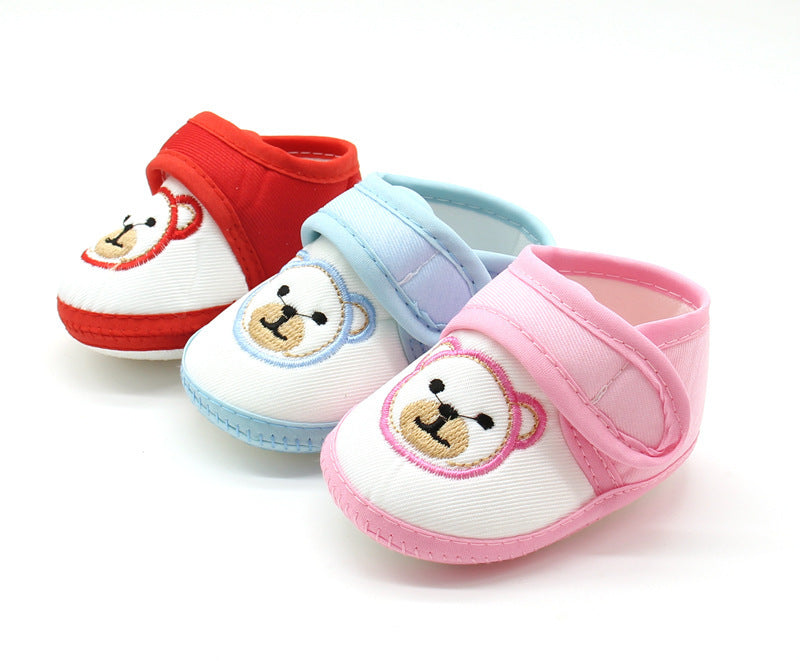 Chaussures à semelle souple pour bébés Modèles printemps et automne Chaussures premiers pas pour bébés