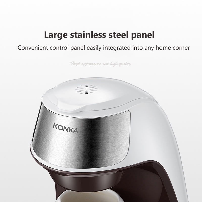 Cafetera Nueva Totalmente Automática para Hogar Oficina Mini Americana Pequeña Portátil