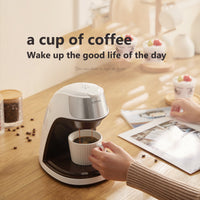 Cafetera Nueva Totalmente Automática para Hogar Oficina Mini Americana Pequeña Portátil