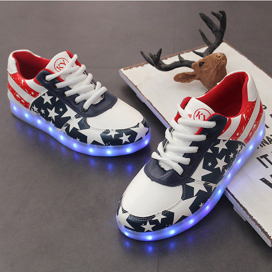 Zapatillas unisex Luminous de New American con luces