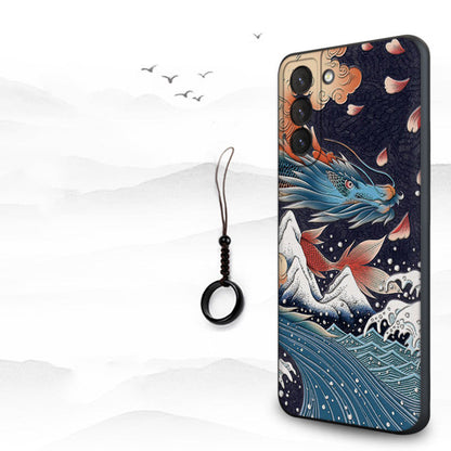 Mobile Phone Case Silicone Soft Limited Edition Relief S20Plus Anti Drop S10 Antique S10