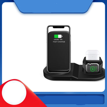 Auriculares, reloj, soporte para teléfono móvil, base de escritorio, cargador inalámbrico vertical
