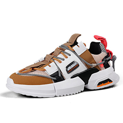Low-Top Thick-Soled Men'S Sports Shoes Spring And Autumn Men'S Shoes