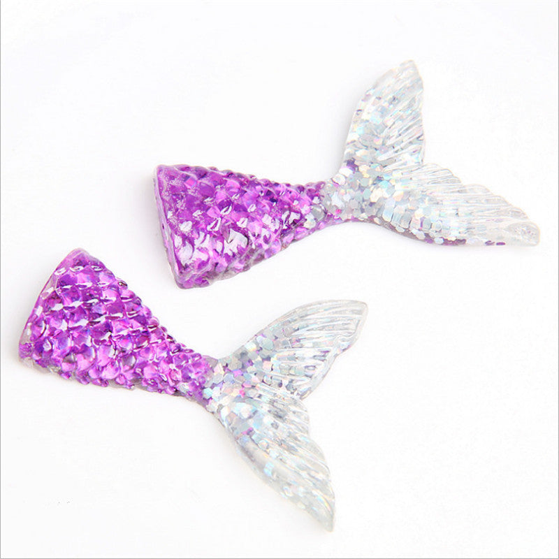 Resin Jewelry Accessories Mermaid Tail