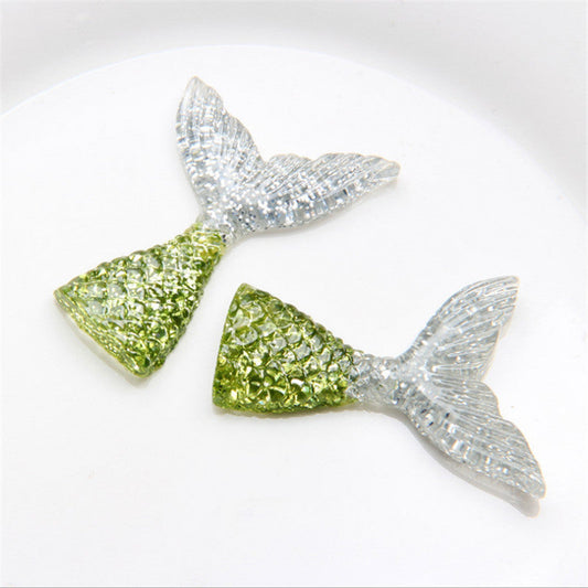 Resin Jewelry Accessories Mermaid Tail