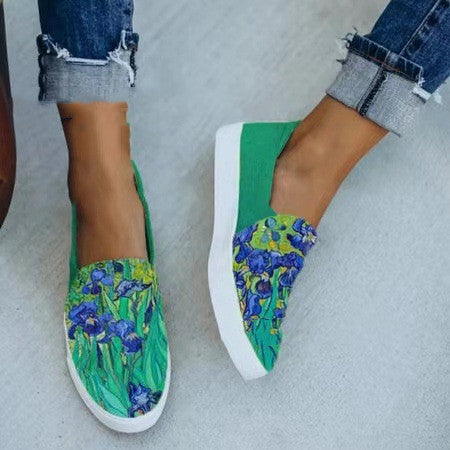 Women's Large Size Shoes Snake Decor