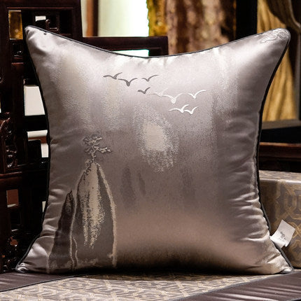 Chinese Style Mahogany Sofa Pillow