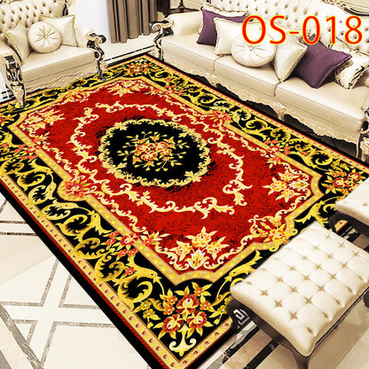 Tapis Salon Canapé Table Basse Coussin Maison Européenne Américaine