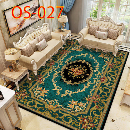 Tapis Salon Canapé Table Basse Coussin Maison Européenne Américaine