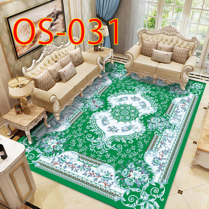 Tapis Salon Canapé Table Basse Coussin Maison Européenne Américaine