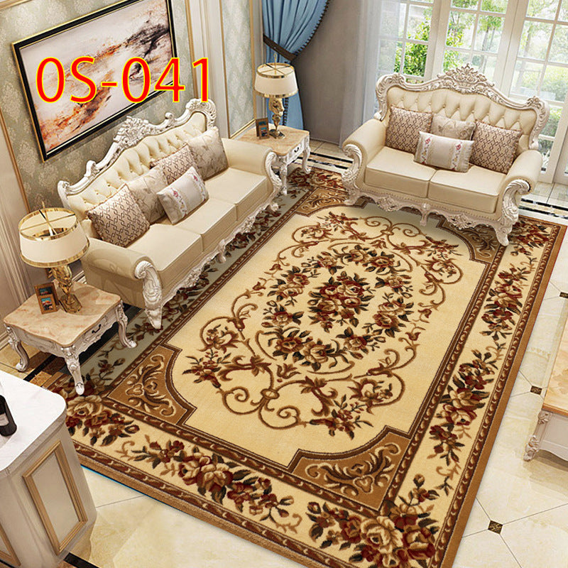 Tapis Salon Canapé Table Basse Coussin Maison Européenne Américaine