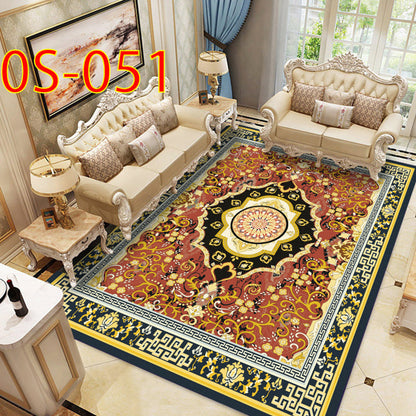 Tapis Salon Canapé Table Basse Coussin Maison Européenne Américaine
