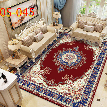 Tapis Salon Canapé Table Basse Coussin Maison Européenne Américaine