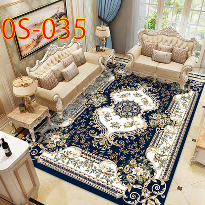 Tapis Salon Canapé Table Basse Coussin Maison Européenne Américaine