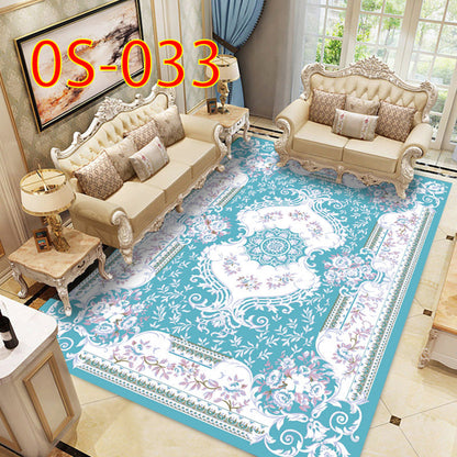 Tapis Salon Canapé Table Basse Coussin Maison Européenne Américaine