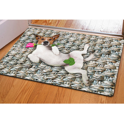 Food Printing Dining Door Mat Welcome Mat Cross-border Multi-purpose Table Mat