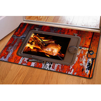Food Printing Dining Door Mat Welcome Mat Cross-border Multi-purpose Table Mat