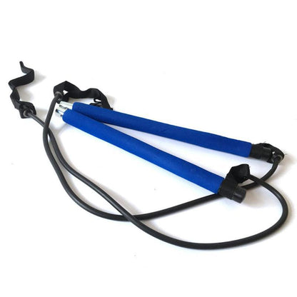 Bandes de résistance de yoga Crossfit, corde de traction pour exercices, barre de Pilates portable pour entraînement en salle de sport, bandes élastiques