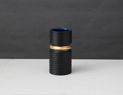 Creative Threaded Ceramic Vase, Flower Arrangement, Home Decoration, New Chinese Ornaments