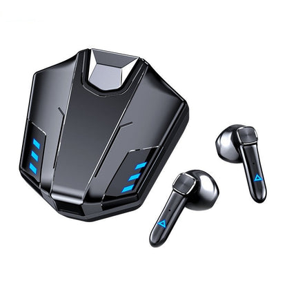 Auriculares Bluetooth inalámbricos binaurales de bobina móvil para juegos, sin latencia