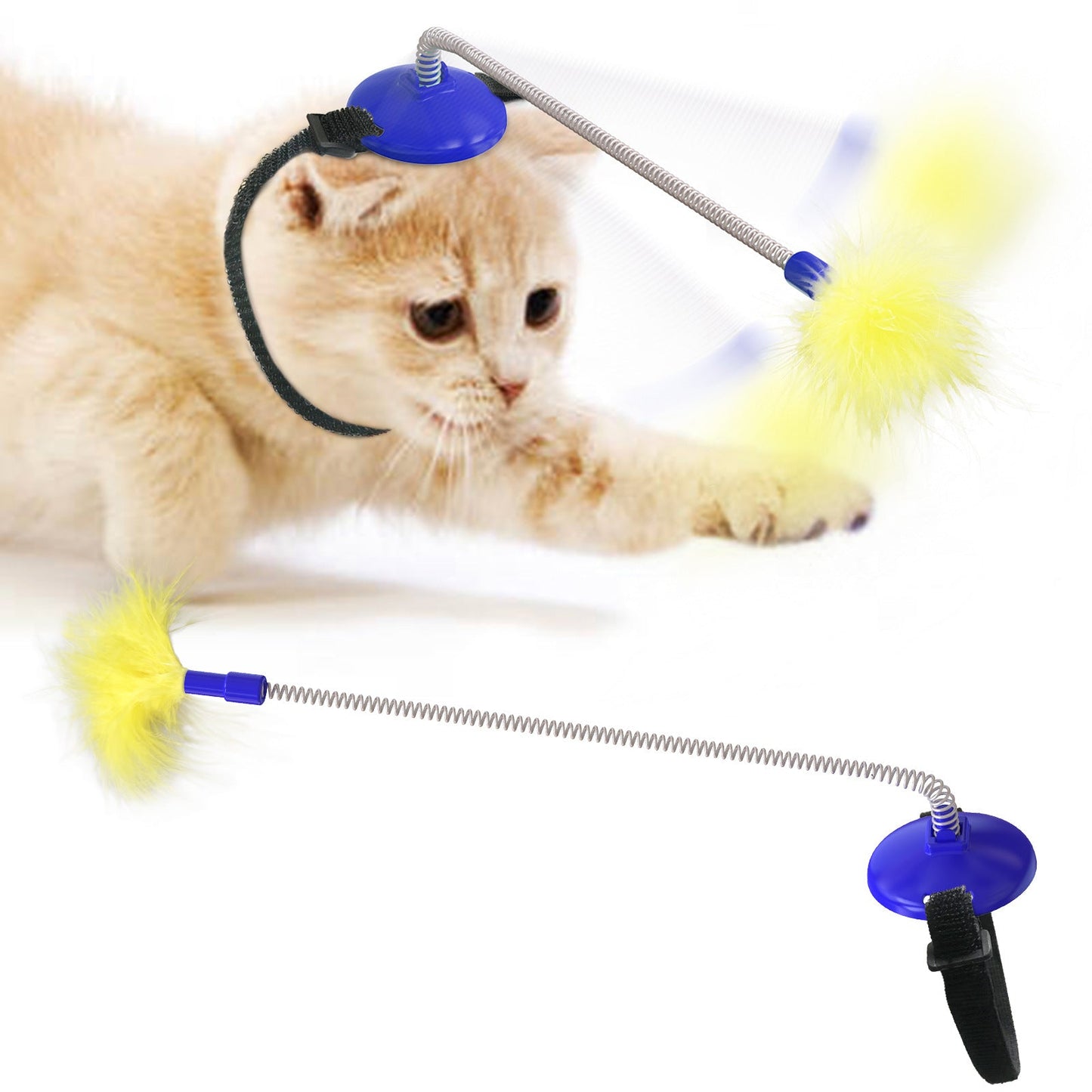 Vara divertida de plumas para gatos Kitty Relief