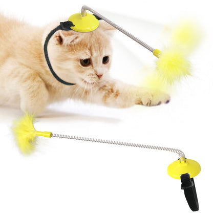 Vara divertida de plumas para gatos Kitty Relief